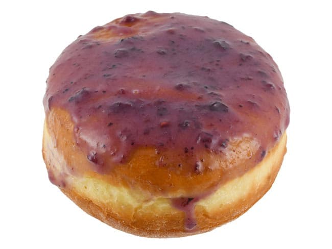 Blueberry Stuffed Donut