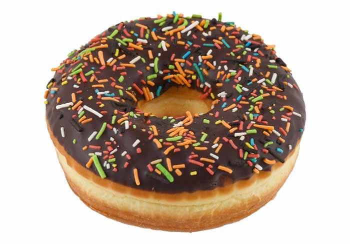Chocolate with Sprinkles Donut