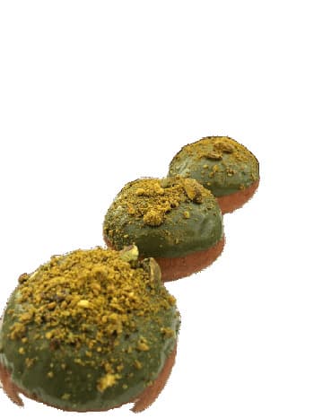 Pistachio Stuffed Donut