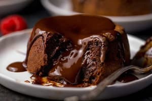Volcano Cake