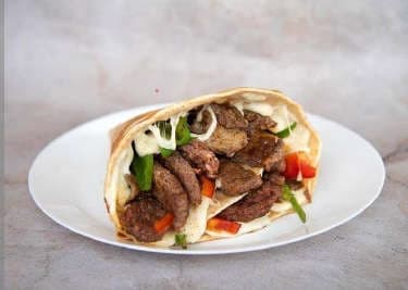 كريب برجر لحم