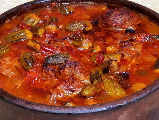 Plain Okra Casserole