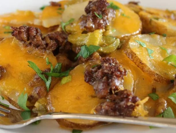 Potatoes With Meat Casserole