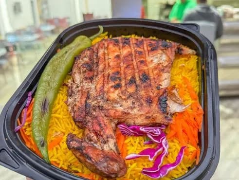 1/4 Mandi Chicken