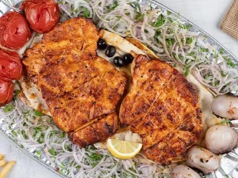 1/2 Charcoal Chicken
