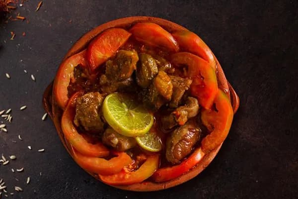 Okra with Meat Tagen