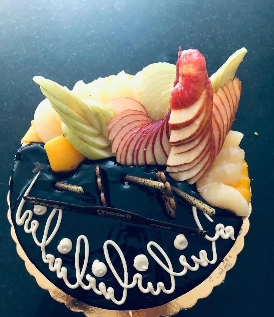 Half and Half Round Tart