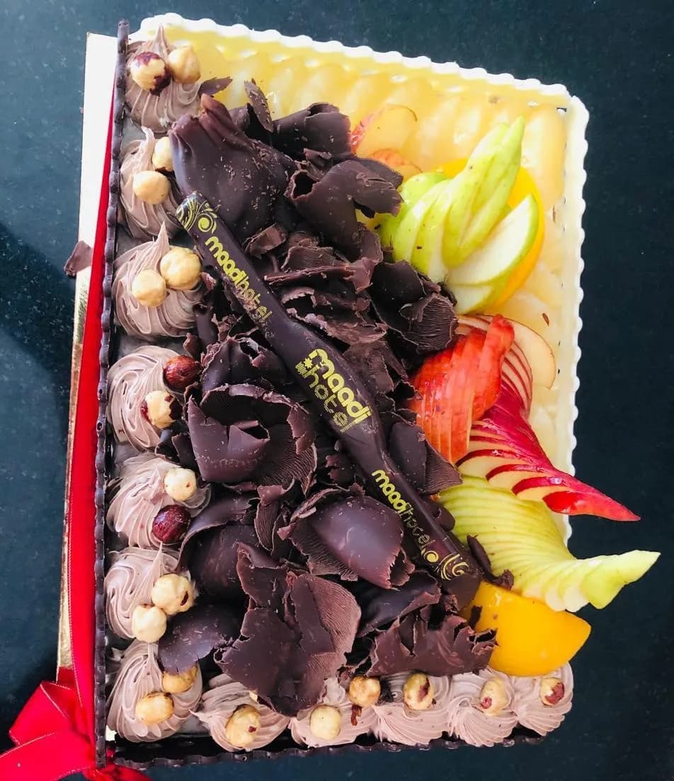 Half and Half Rectangular Tart