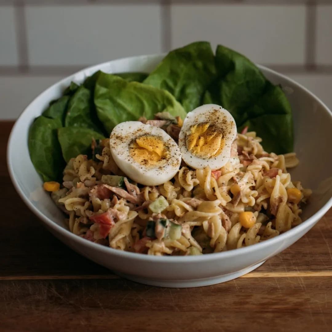 مكرونة بالتونة