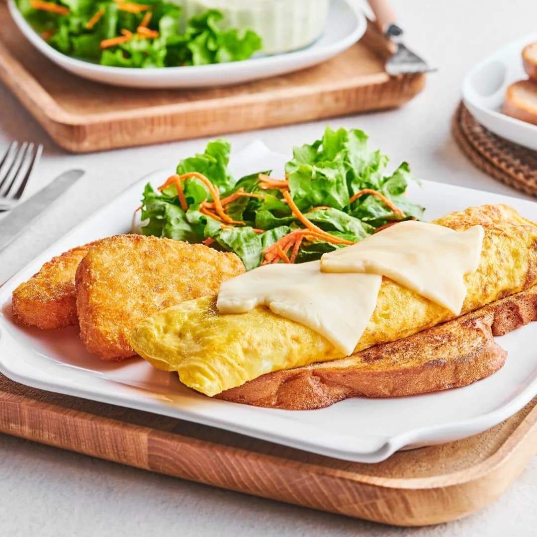 أومليت مكس بالجبنة