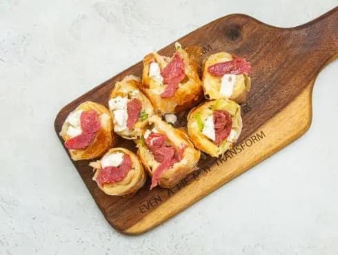 Pastrami Sausage Kiri Bites