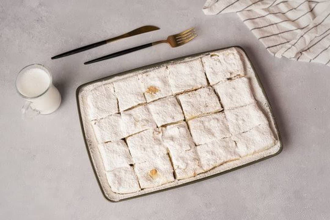 Basbousa Pie with Kunafa