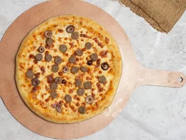 Oriental Sausage Pizza
