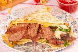 Beef Burger Crepe