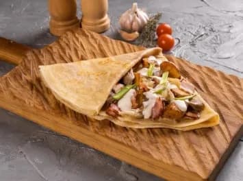 Chicken Shawerma Crepe