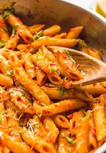 Penne Arabiata Hot Dog