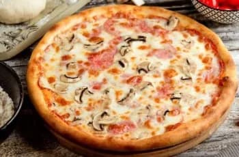Mushroom Italian Pizza