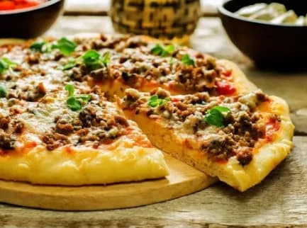 Minced Meat Italian Pizza