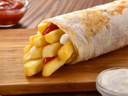 ساندوتش بطاطس محمرة صاج