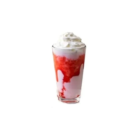 ميلك شيك الفراولة