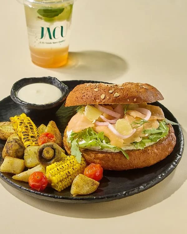 بيجل السلمون 