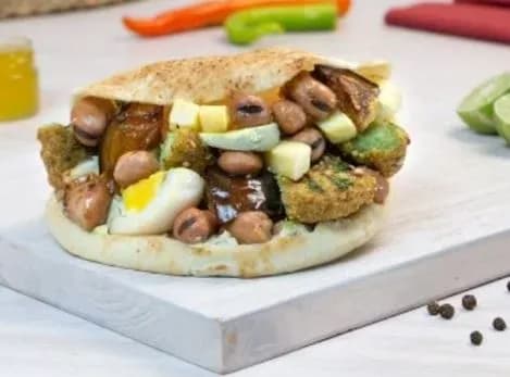 ساندوتش لهطه ديناميت شامي