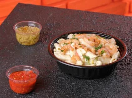 Shrimp Pasta White Sauce