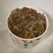 علبه مهروسه لحمه وسط