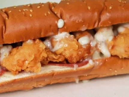 Fish Fillet Strips Sandwich