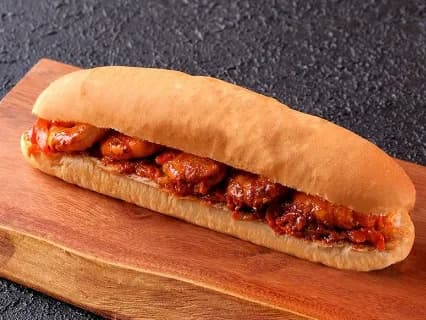 Mexican Shrimp Sandwich