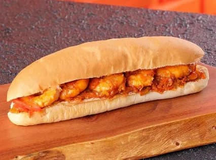 Fajita Shrimp Sandwich