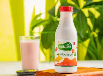 لبن رايب فواكه 500 مللي