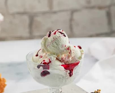 ايس كريم تشيز كيك