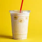 Banana With Milk Juice