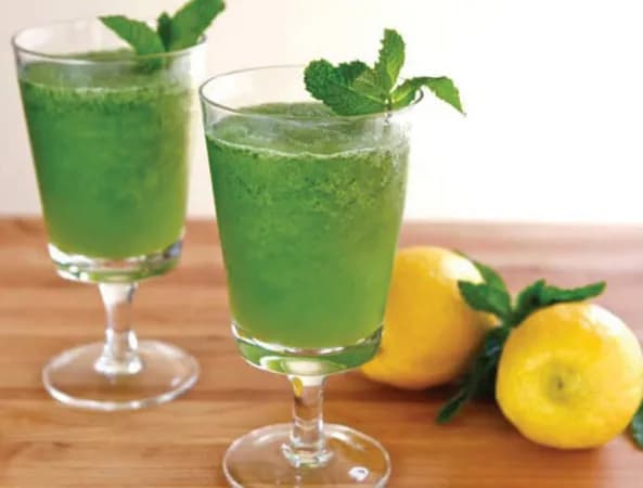 عصير ليمون نعناع طازج