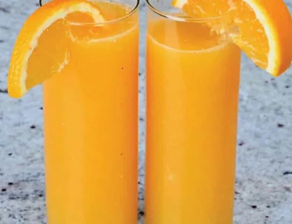 عصير برتقال طازج