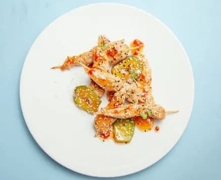 اصابع دجاج ساتاي