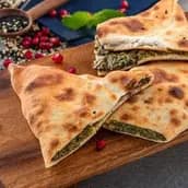 Spinach Manoushe 