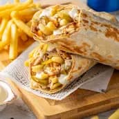 شاورما في خبز صاج 