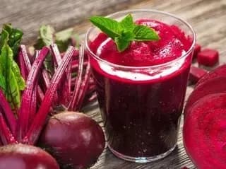 عصير البنجر و الجزر