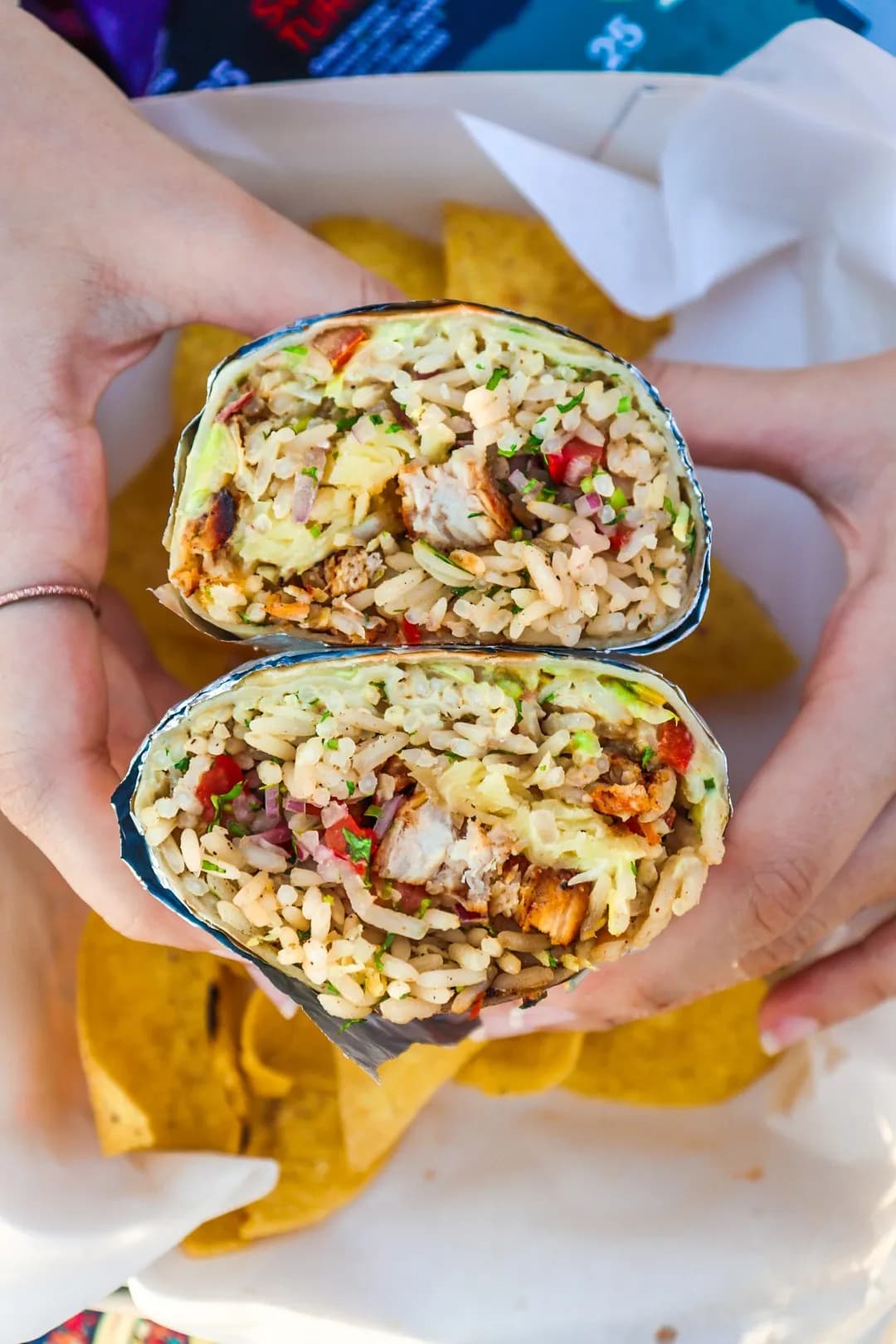 Grilled Chicken Burrito