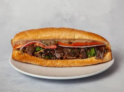 French Meat Shawarma Sandwich