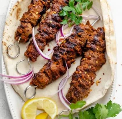 Beef Kebab Plate