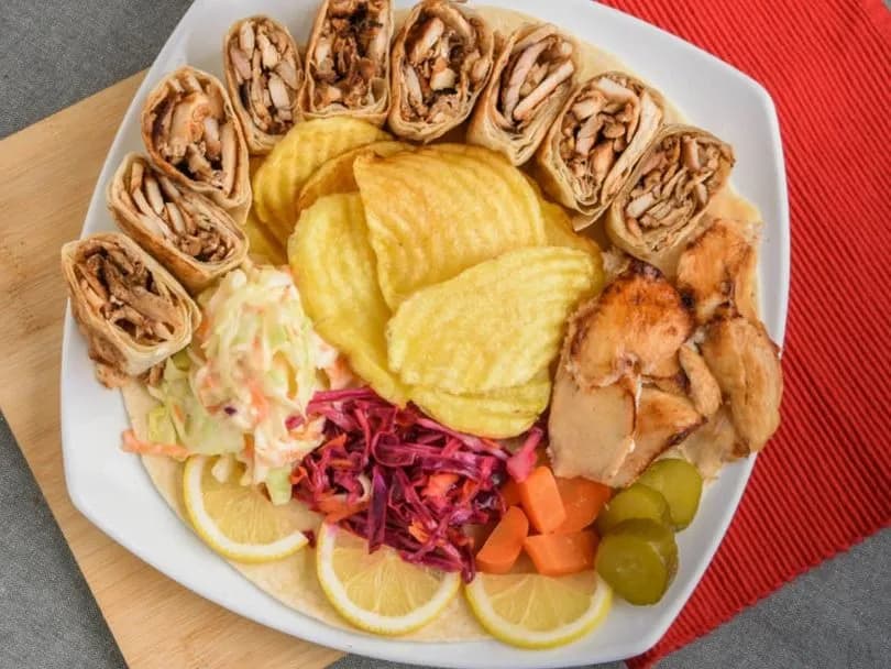  Arabic Double Shawarma Meal