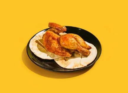 Half A Grilled Chicken