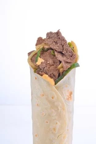 Philly Cheese Wrap Sandwich