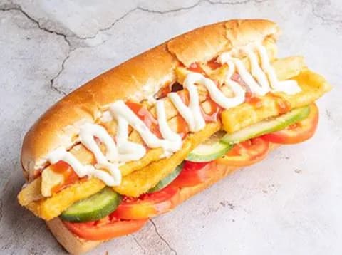 سندوتش جبنة رومي مقلية