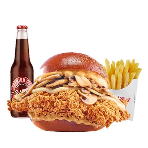 وجبة  مشروم اند سويس