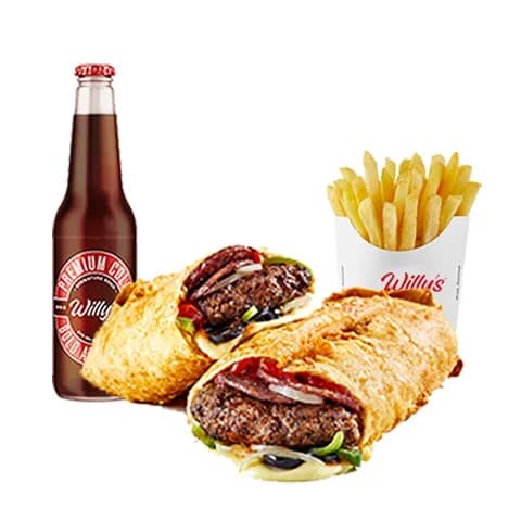 وجبة ناتشو بيتزا برجر