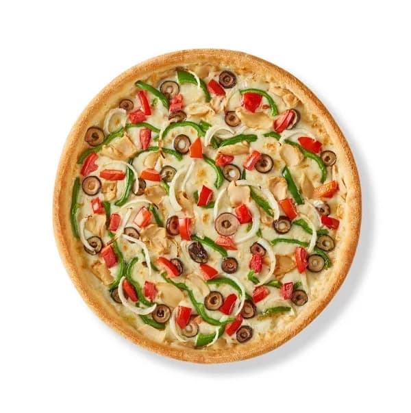 Large Individual Vegetable Pizza